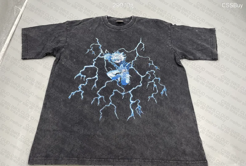 Artie Master Oversized Vintage Killua T-Shirt