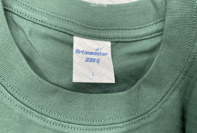 Artiemaster 230g T-shirt with Measurements 5