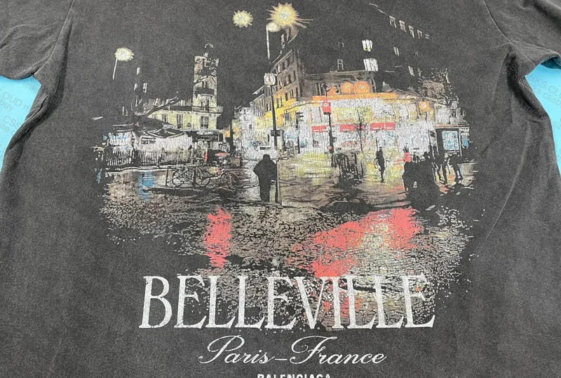 Balenciaga T-Shirt Belleville 3