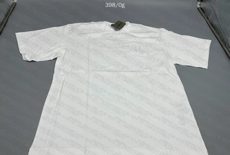 Balenciaga T-Shirt Black and White 2