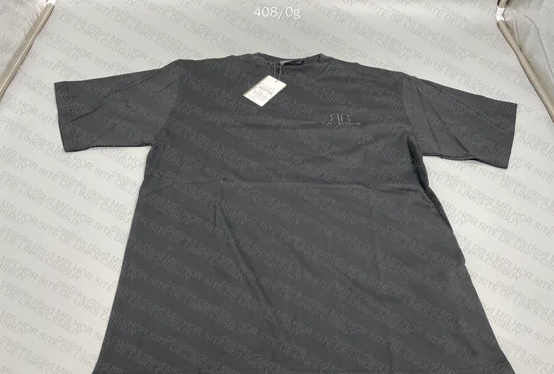 Balenciaga T-Shirt Black and White 9