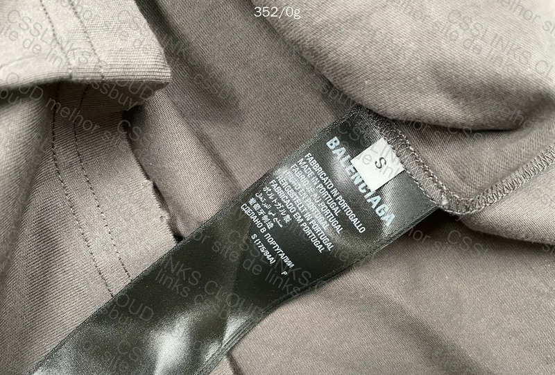 Balenciaga T-Shirt Crack Print 3
