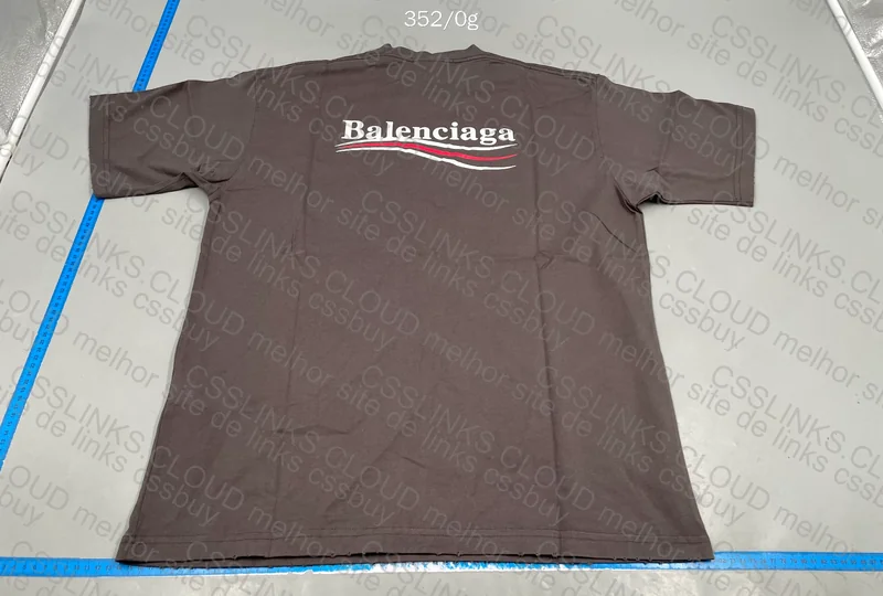 Balenciaga T-Shirt Crack Print 4