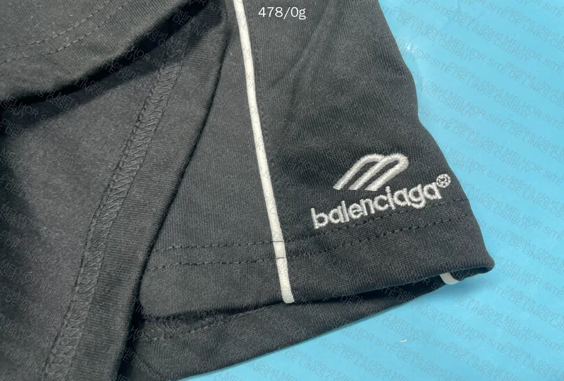 Balenciaga T-Shirt Soccer - Black