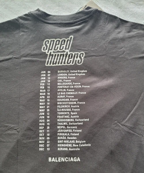 Balenciaga T-Shirt Speedhunters 3