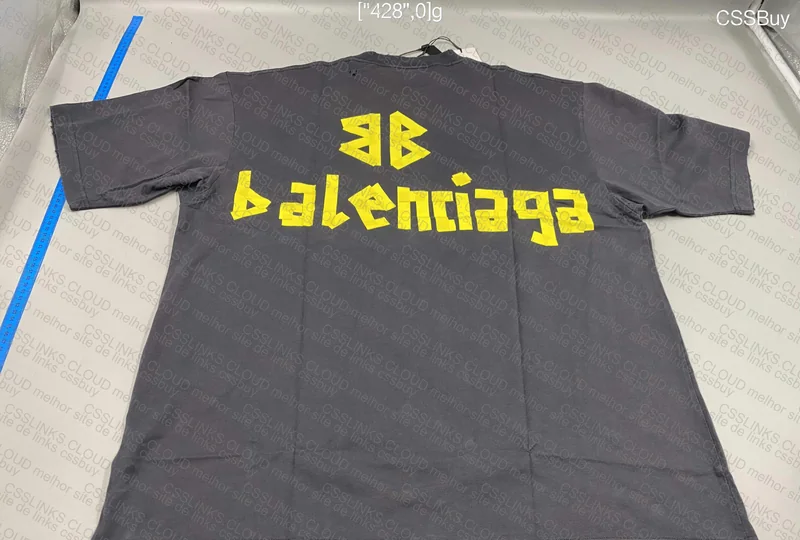 Balenciaga T-Shirt Tape 4