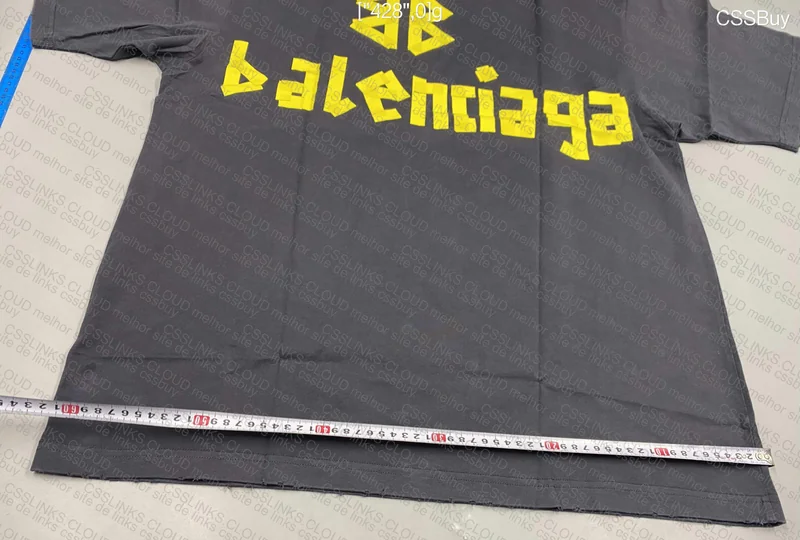 Balenciaga T-Shirt Tape 6