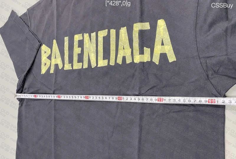 Balenciaga T-Shirt Tape 8