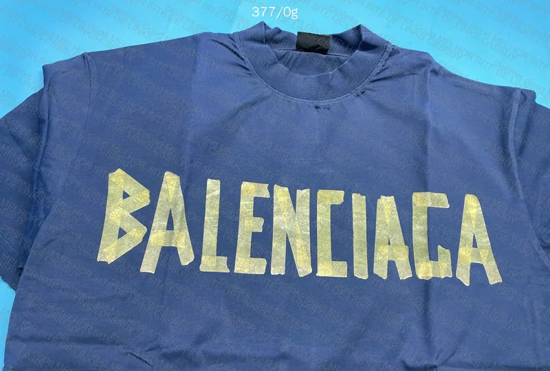 Balenciaga Tapes Badges T-Shirt 4