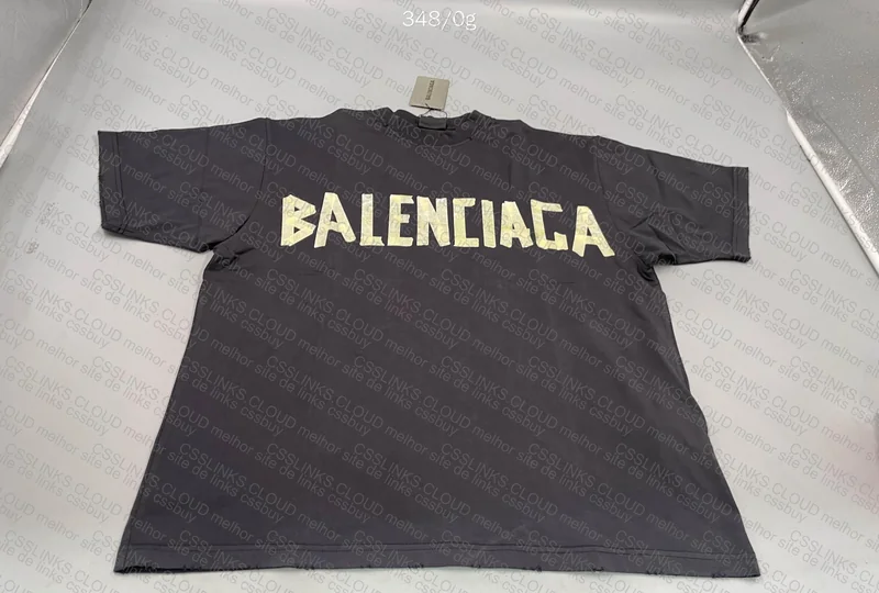 Balenciaga Type T-Shirt (with measurements)