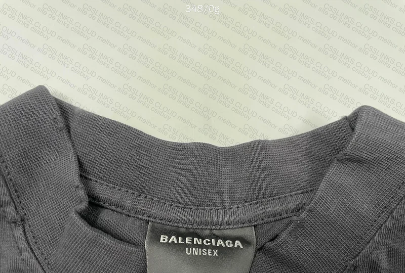 Balenciaga Type T-Shirt (with measurements) 2