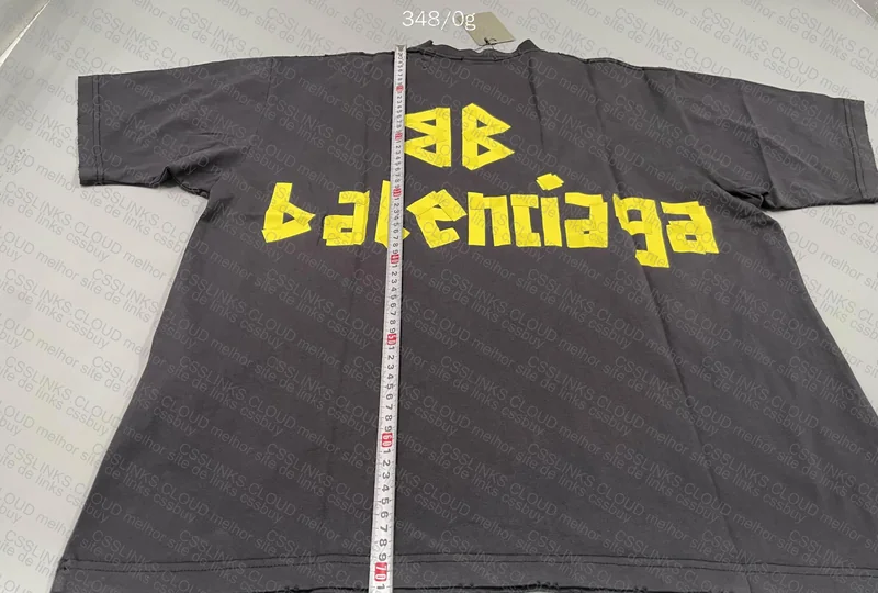 Balenciaga Type T-Shirt (with measurements) 3