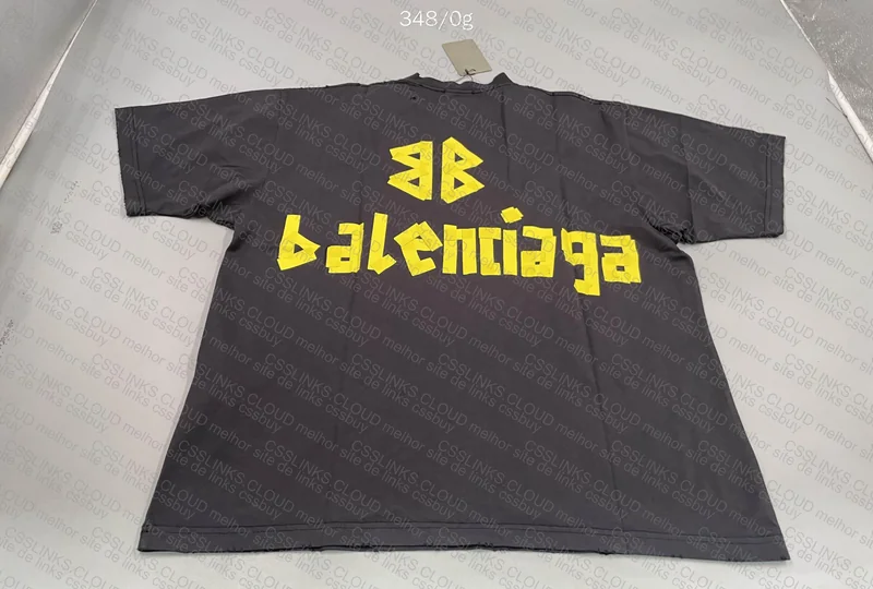 Balenciaga Type T-Shirt (with measurements) 6