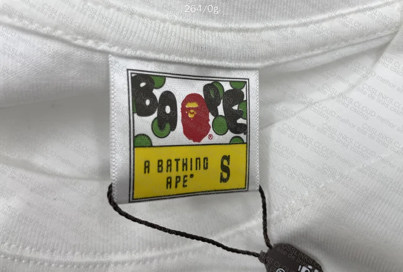 White/Purple BAPE T-Shirt 3
