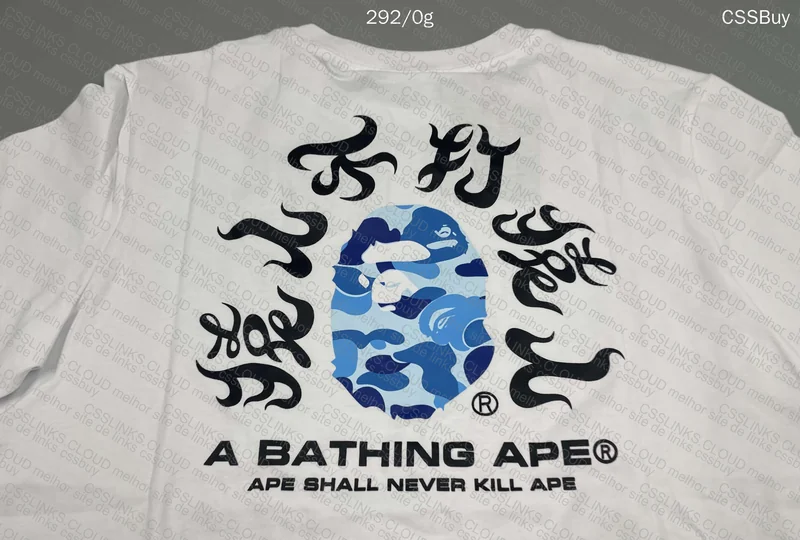 BAPE Camo Kanji T-Shirt 5