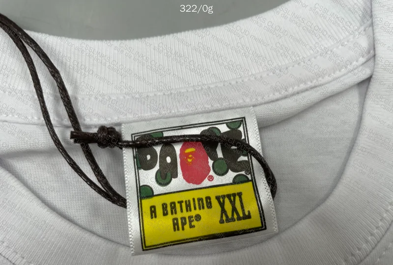 BAPE T-Shirt (with Measurements)