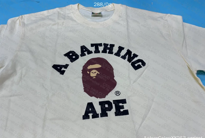 BAPE T-Shirt, Crooked Print 4