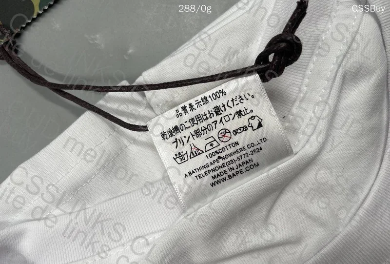 BAPE T-Shirt GL? (with Measurements) 11