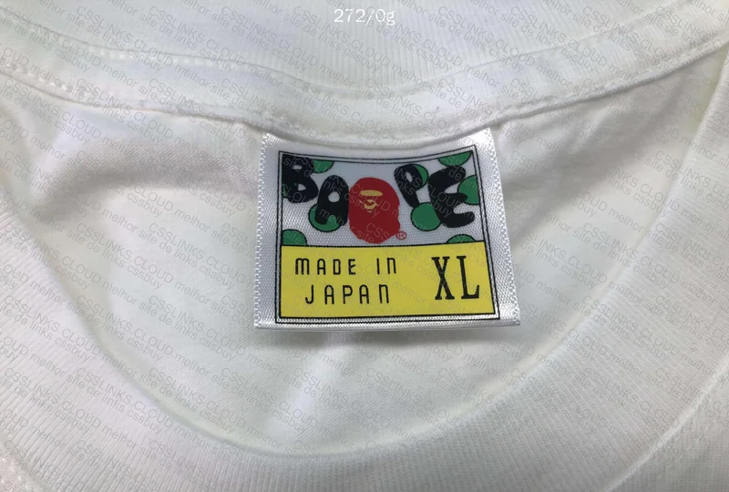 BAPE T-Shirt, Is the Logo Crooked? 2