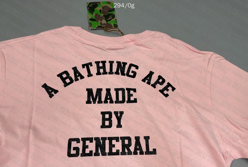 Bape Pink T-shirt