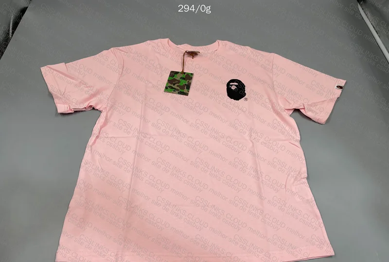 Bape Pink T-shirt 2