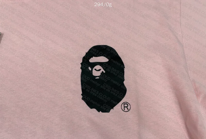 Bape Pink T-shirt 5