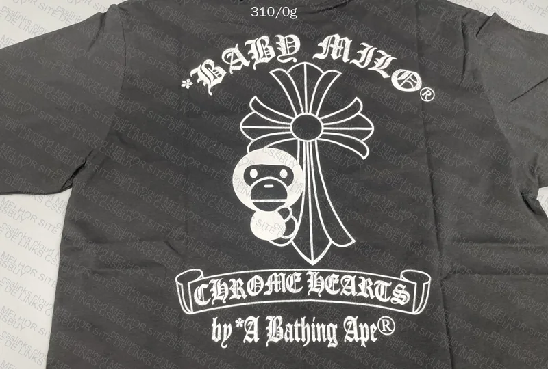 Bape x Chrome Hearts T-shirt 6