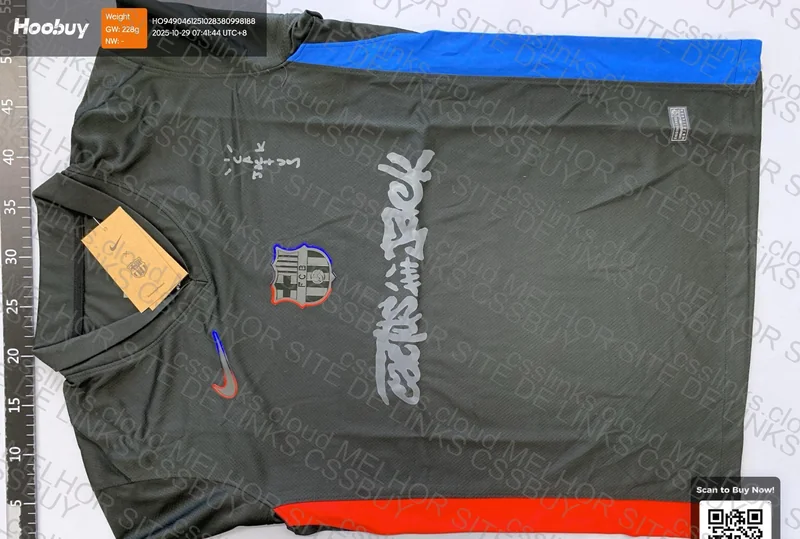 Barcelona x Travis Scott Jersey 3