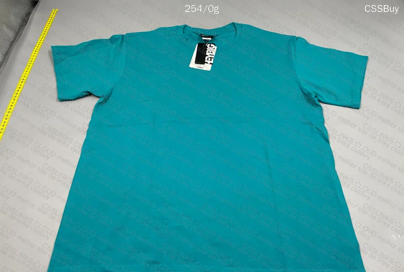 Basic Turquoise Blue T-Shirt 3