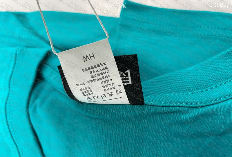 Basic Turquoise Blue T-Shirt 4