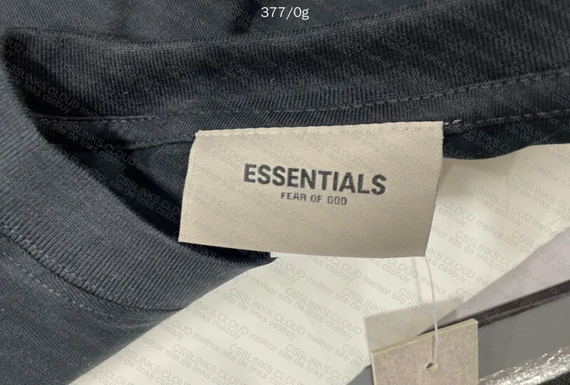Basic Essentials FOG T-Shirt (with measurement)