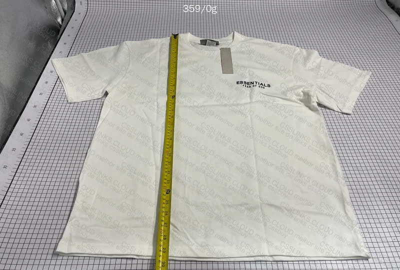 Basic Essentials FOG T-Shirt (with measurement) 4