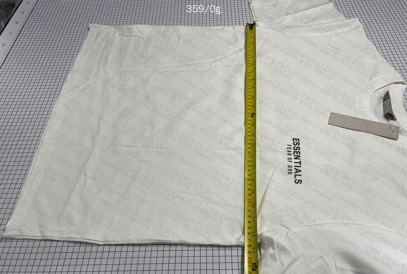 Basic Essentials FOG T-Shirt (with measurement) 7