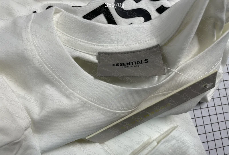 Basic Essentials FOG T-Shirt (with measurement) 8