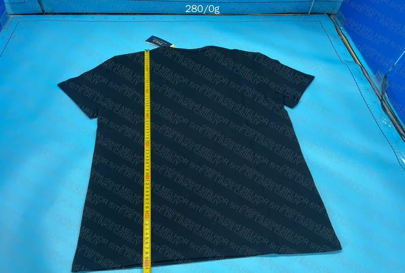 Basic Polo Ralph Lauren T-Shirt - RepKingdom (with measurements)