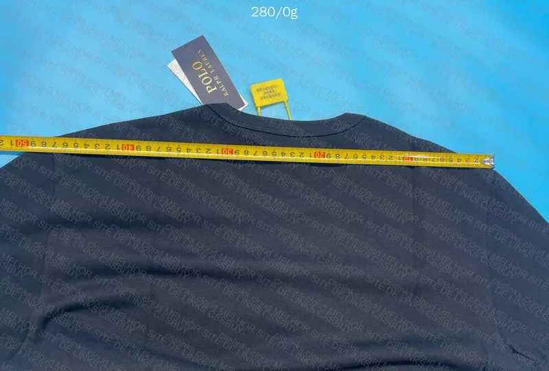 Basic Polo Ralph Lauren T-Shirt - RepKingdom (with measurements) 6
