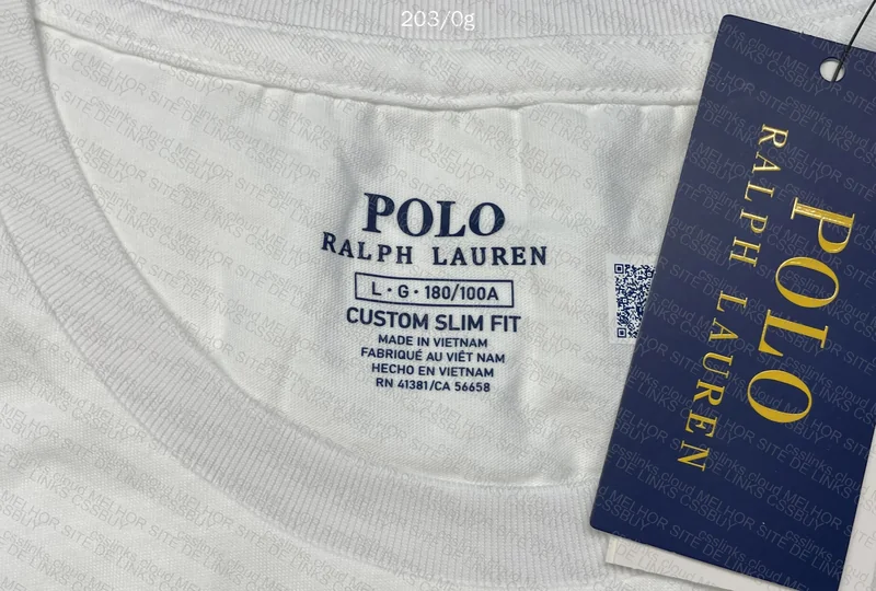 Basic White RL T-Shirt 2