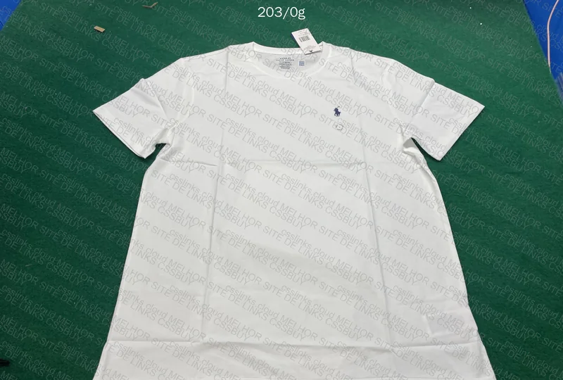 Basic White RL T-Shirt 5