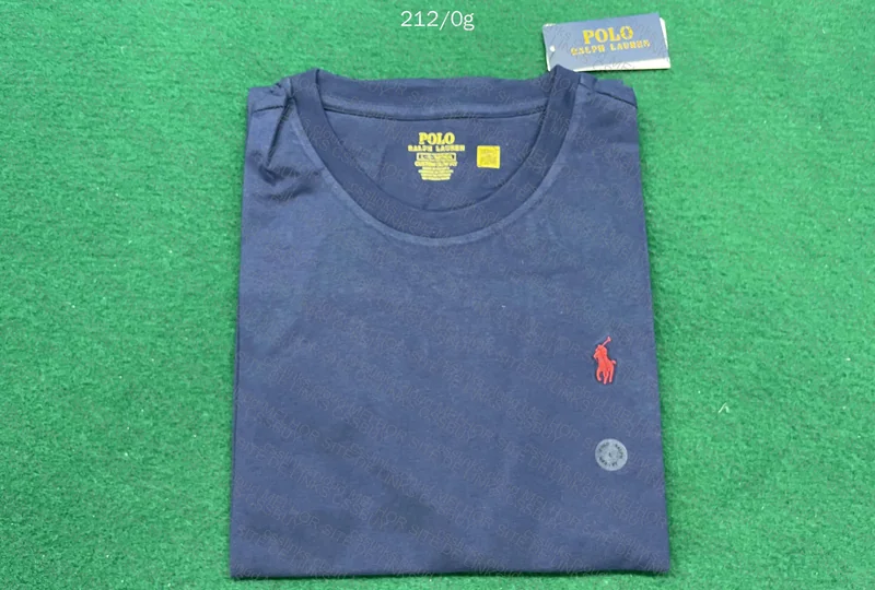 Basic Navy Blue RL T-Shirt