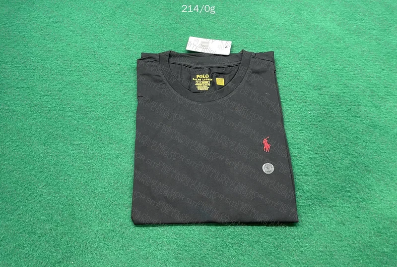 Black RL Basic T-Shirt