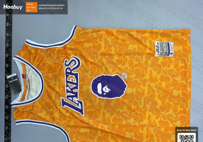 Camiseta Basquete - Lakers x BAPE 2