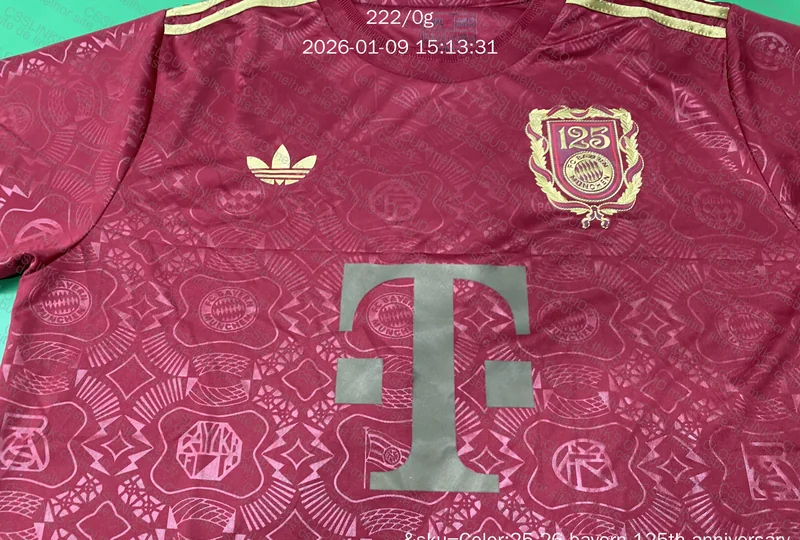 Camiseta Bayern 125 anos 2