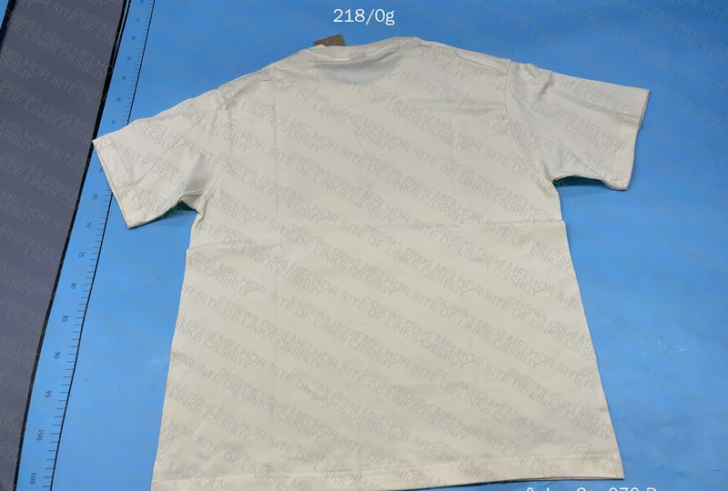 Beige Doberman Stussy T-Shirt + Measurements 3