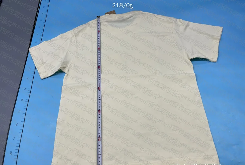 Beige Doberman Stussy T-Shirt + Measurements 4