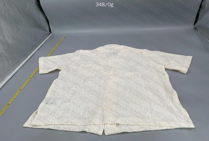 Rhude Embroidered T-Shirt (Linen-like Material) 5