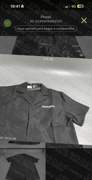 Represent Button T-Shirt 2