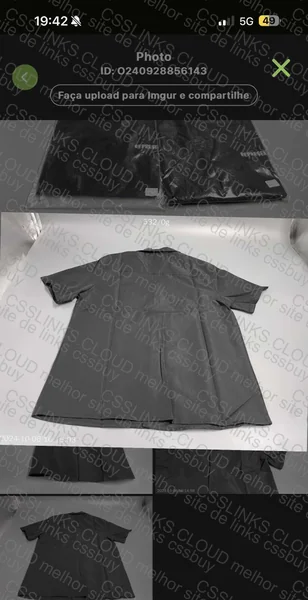 Represent Button T-Shirt 4