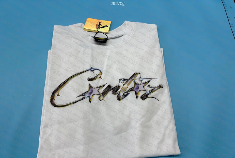 White Corteiz T-Shirt with Measurements