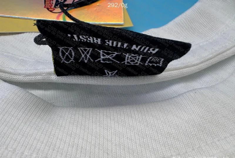 White Corteiz T-Shirt with Measurements 2