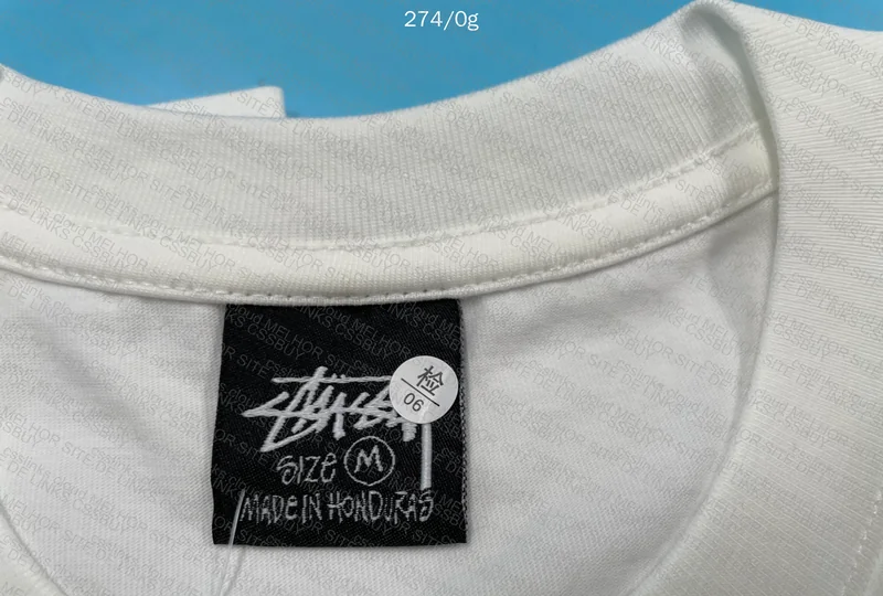 White Stussy T-Shirt 4